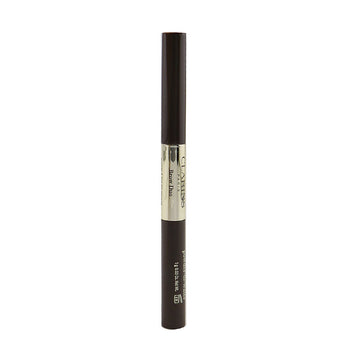 Clarins brow duo (1x brow pencil, 1x tinted mascara) - # 05 dark brown  --2.8g/0.09oz